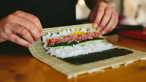 Panko y Algas Nori